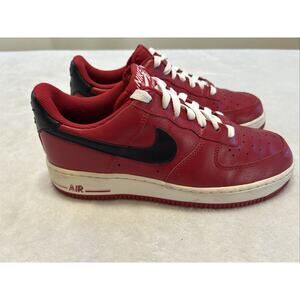 Nike Air Force 1 Women’s Size 7.5 07 Red Black Gym 315115-603 2011 Rare Vintage